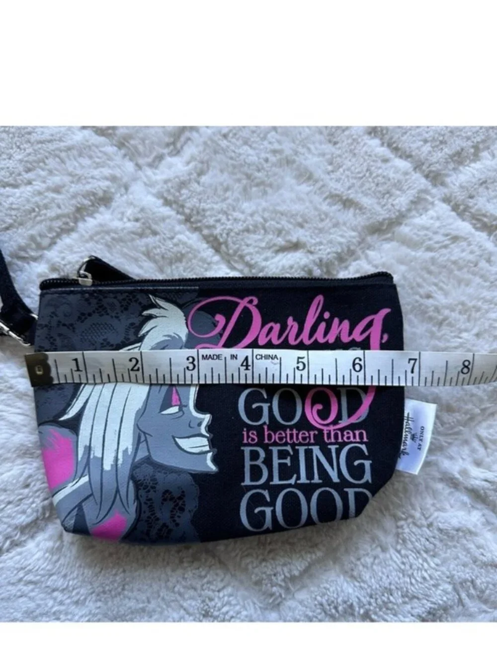 Hallmark X Disney | Darling Looking Good Is Better Than Being Good Makeup Case